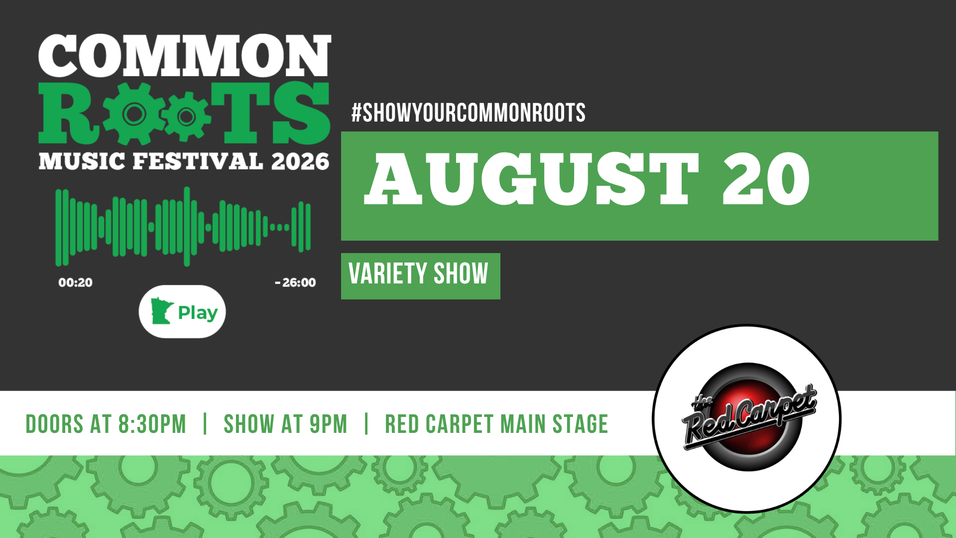 Variety Show Friday Aug 22
